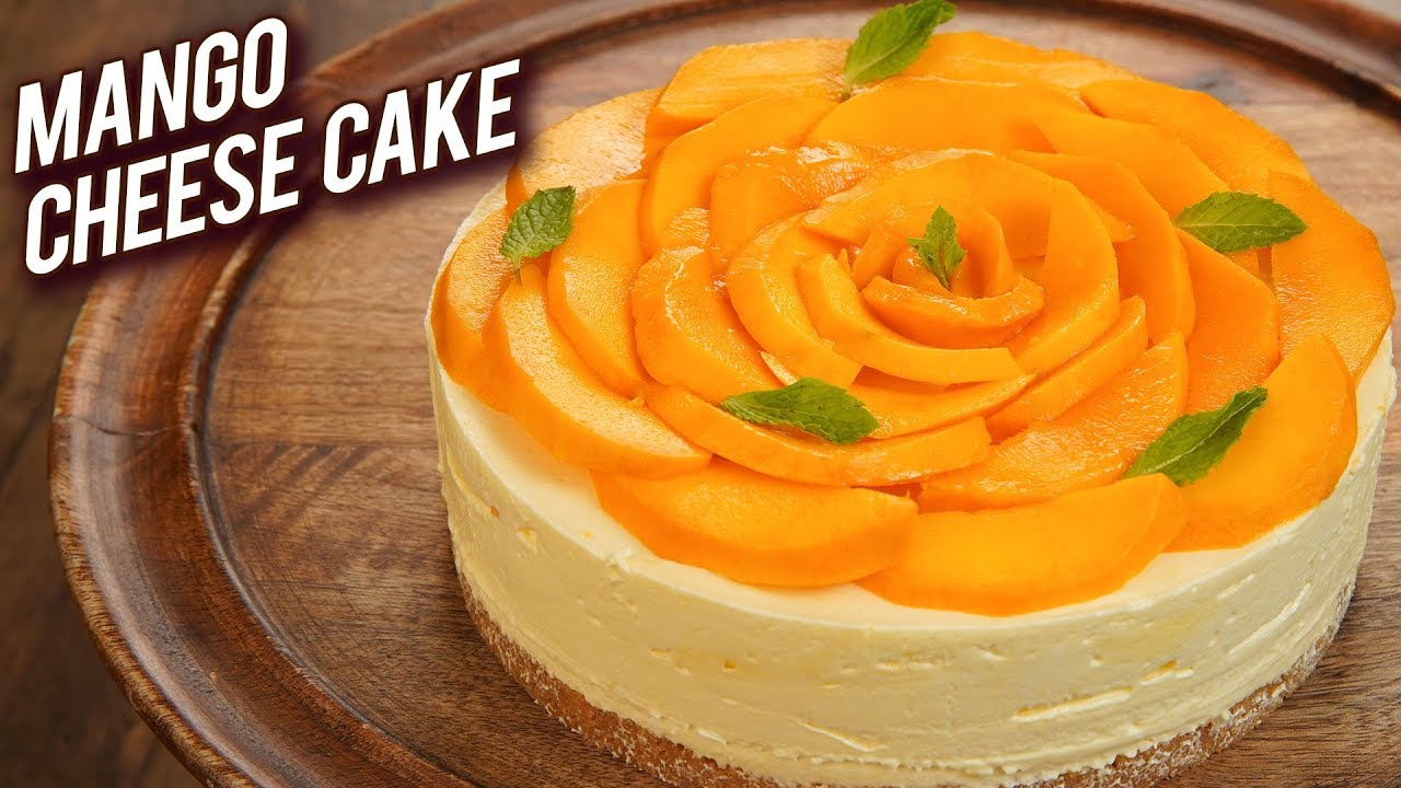 Eggless Mango Cake Recipe - Easy Mango Cheesecake Recipe - Summer Special Dessert - Bhumika | Rajshri Food