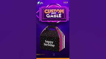 Custom Gable Boxes | Branded Gable Boxes for Food Packaging | Gift Boxes Unique by Aly Packaging UK