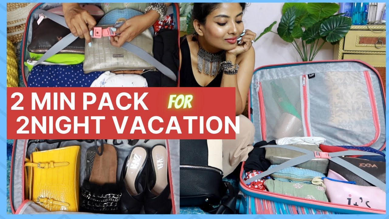 2 days packing in 2 mins.