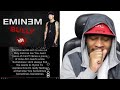 Eminem - Run Rabbit Run, Cinderella Man, & Bully Lyrics | Reaction