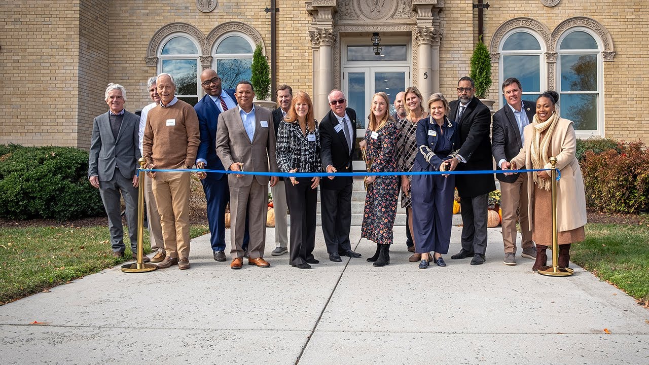 St. Joseph's Villa leadership is proud to celebrate the opening of the Flagler Housing Success Center at the Villa's campus on Brook Road in Henrico. The 10,000-square-foot facility is designed to serve as a regional hub for innovative housing solutions and mental and behavioral health supports.

00:00 - Jenny Friar - Chief Executive Officer, St. Joseph's Villa
01:50 - Roscoe Cooper III - Board of Supervisors Vice Chair, Fairfield District
05:00 - Katie Chlan - Sr. Director of Housing & Homeless Services, St. Joseph's Villa
09:56 - Liza White Weir - Advancement Committee, St. Joseph's Villa
12:00 - Ribbon Cutting