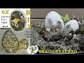 DIY Easter/spring decor/ Frühlings Deko-Osterei | Easter eggs ideas + Spring Wreath  DekoideenLand