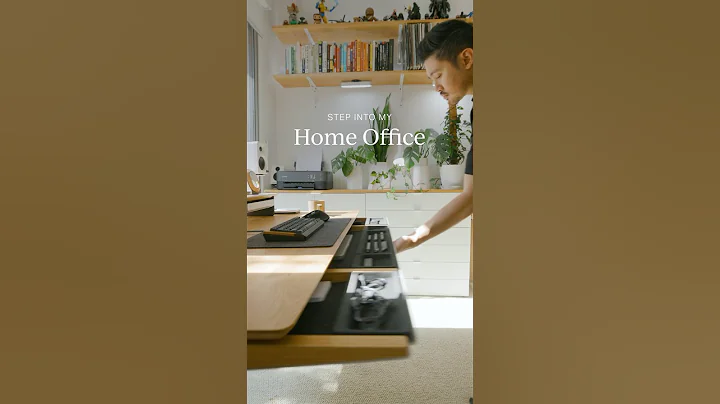 Take a tour of my updated desk setup and home office. #desksetup #homeoffice