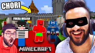 MINECRAFT but I am a CHOR in HAGGAPUR SMP !! @HiteshKSHindiGaming DAY #1