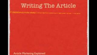 Article Marketing Tricks #4: Long Tails and Bums