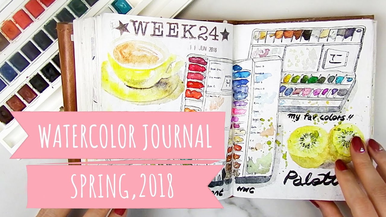 watercolor journal tour