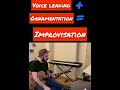 The fundamentals of jazz improvisation