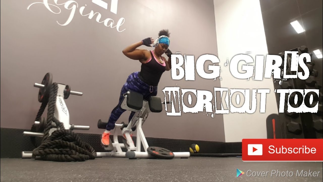 BIG GIRLS WORKOUT TOO. INTERMITTENT FASTING WORKOUT PART 2. YouTube