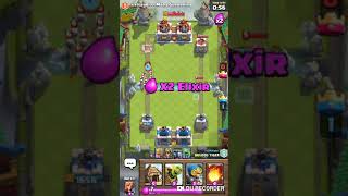 CLASH ROYALE -  Gameplay (The Power of Skeleton)