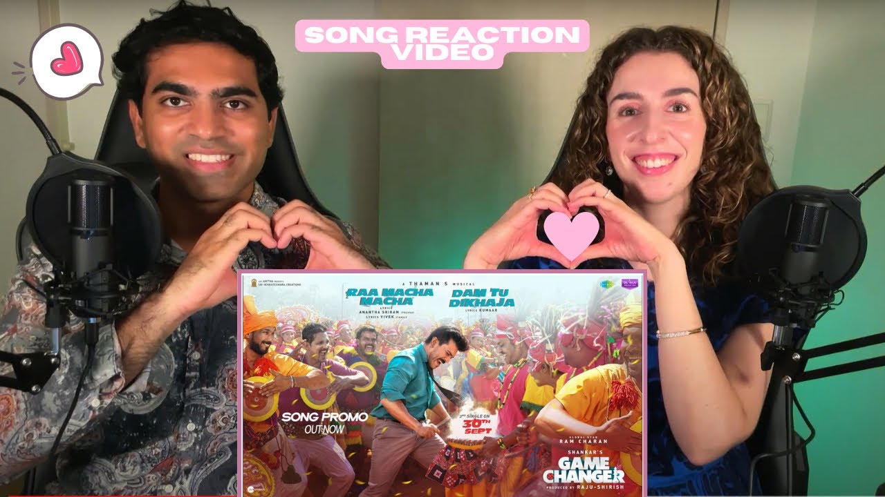 Raa Macha Macha - Song Promo | Game Changer | Ram Charan | Shankar | Thaman | French & Indian React