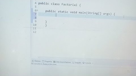 Java factorial Program