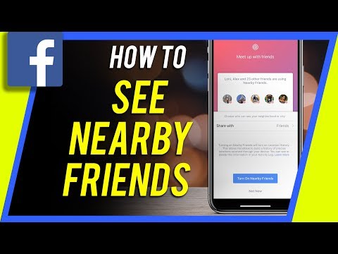 Video: Hur hittar du vänner i närheten på Facebook på iPhone?