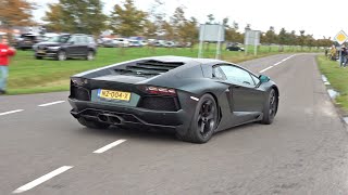 Lamborghini Aventador LP700-4 with Akrapovic Exhaust! Revs & Accelerations!