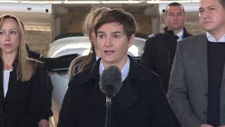 Brnabić - Obilazak Trening Centra Vazduhoplovne Akademije U Vršcu