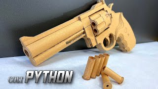 【工作】ダンボールでリボルバー作ってみた【ダブルアクション】　How To Make Cardboard Revolver