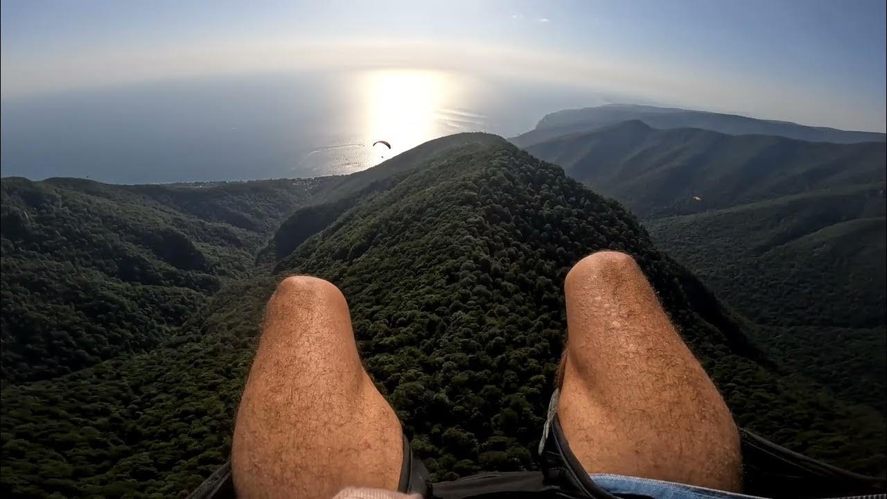 Параплан роза Хутор