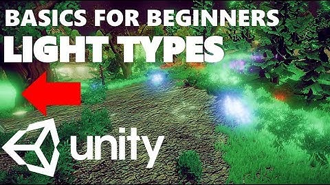 LIGHT TYPES | HOW TO USE UNITY 3D | UNITY BASICS FOR BEGINNERS #16/25