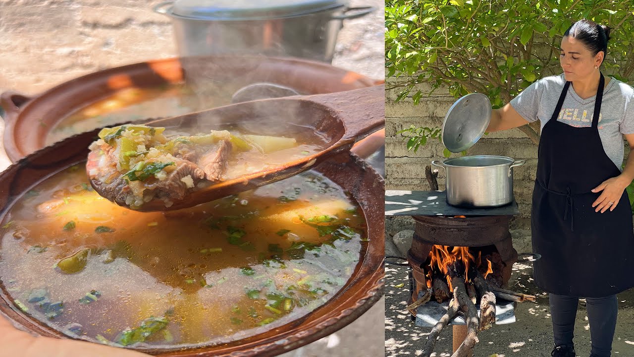 Caldo de Arroz con Carne - La Herencia de las Viudas