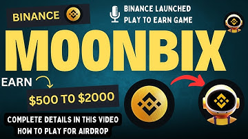 Binance Officially Launch Telegram Mini-game MOONBIX | Binance Moonbix Bot
