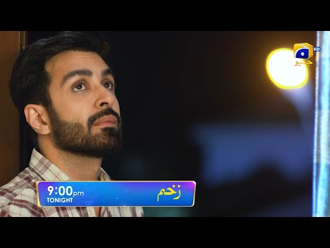 Zakham Episode 09 Promo | Sehar Khan | Aagha Ali | Tonight at 9:00 PM only on Har Pal Geo