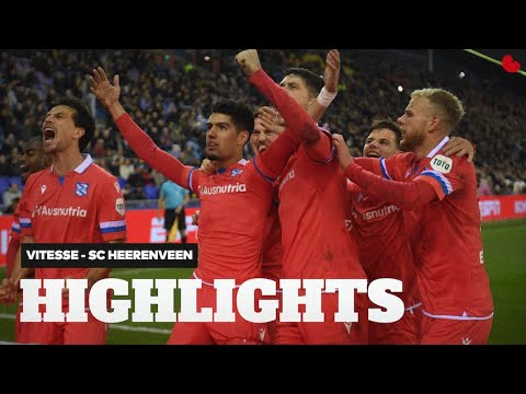 Vitesse Heerenveen Goals And Highlights