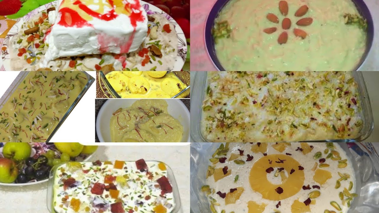 6 Eid Special Dessert Recipes | Easy & Delicious Desserts By Kitchen With Najda