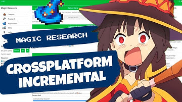 BE AN INCREMENTAL MAGE OF YOUR DREAMS - MAGIC RESEARCH // First Look Gameplay Part 1