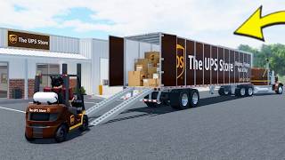 I became a UPS Delivery Driver in Roblox APM!