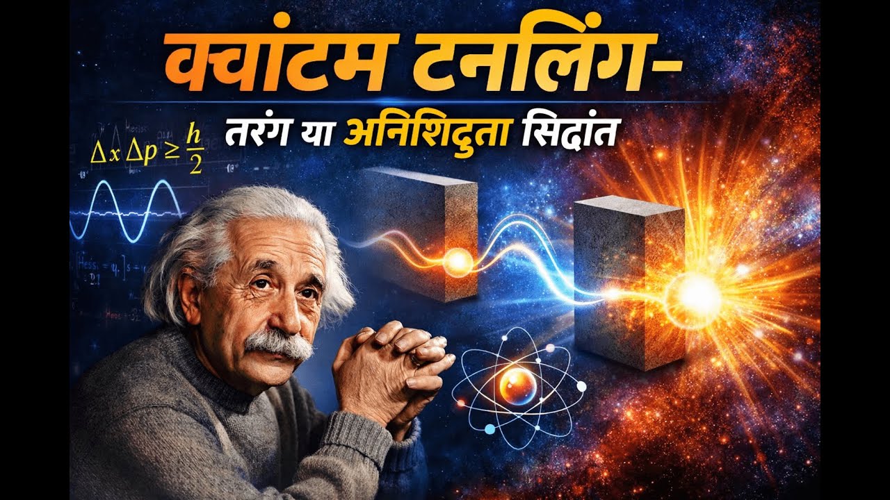 क्वांटम टनलिंग-तरंग या अनिश्चितता सिद्धांत