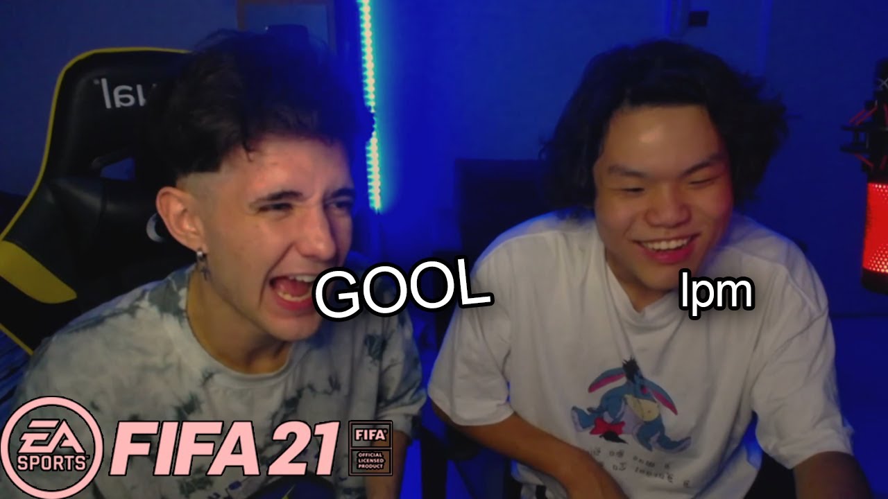FIFA 21 CON ALE WANG (un gol = una piña)