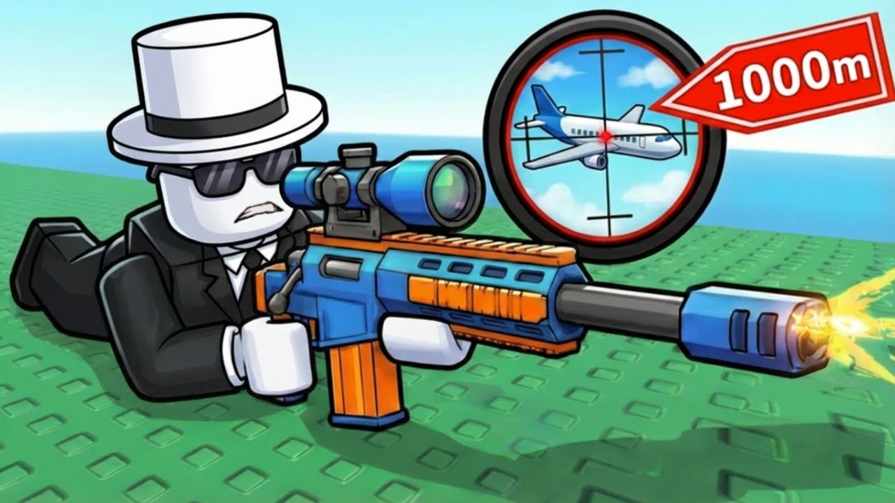 Я разбогател, стреляя по самолётам в Roblox Shoot a Plane!