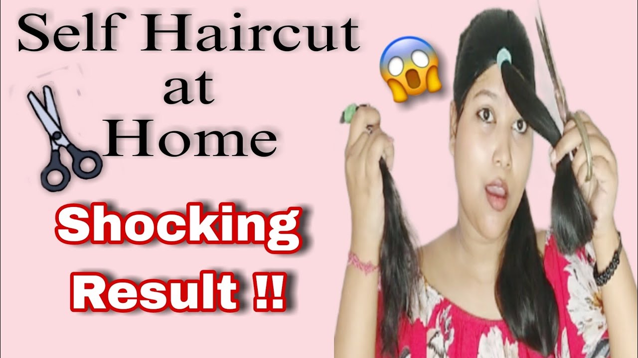 How to Cut Hair at Home💇 | Easy Self Haircut for Girls | DIY Haircut Tutorial 