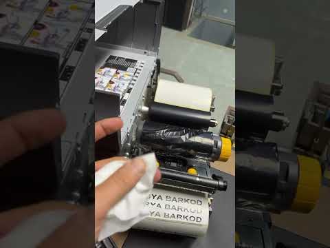 Zebra yazıcımda, Termal kafa temizliği nasıl yapılmalıdır? - YouTube