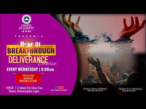 HOUR OF BREAKTHROUGH AND DELIVERANCE SERVICE - YouTube