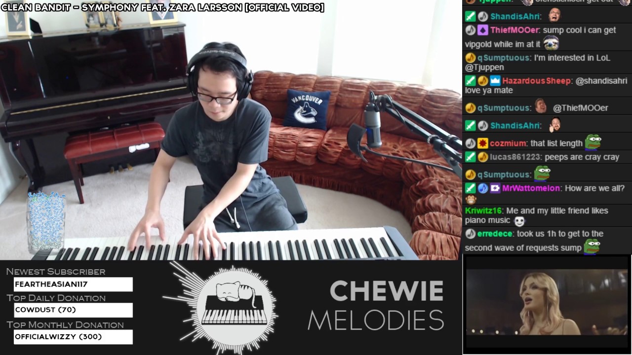 Clean Bandit feat. Zara Larsson - Symphony Piano Playover Cover