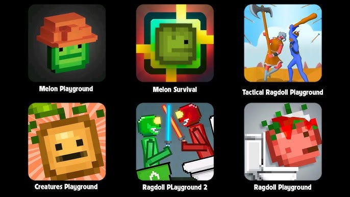 Melon Playground 18.0, Melon Playground 2, Ragdoll Sandbox, Banana  Playground, Fruit Playground 