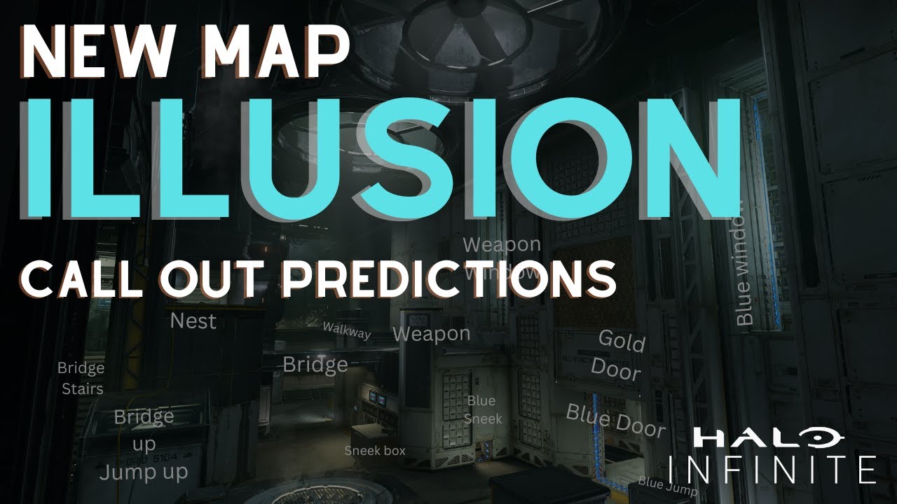 NEW Halo Infinite Area Map - Illusion #callouts - YouTube
