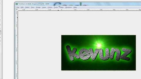 [GIMP TUT] How to make a simple animated picture / signature
