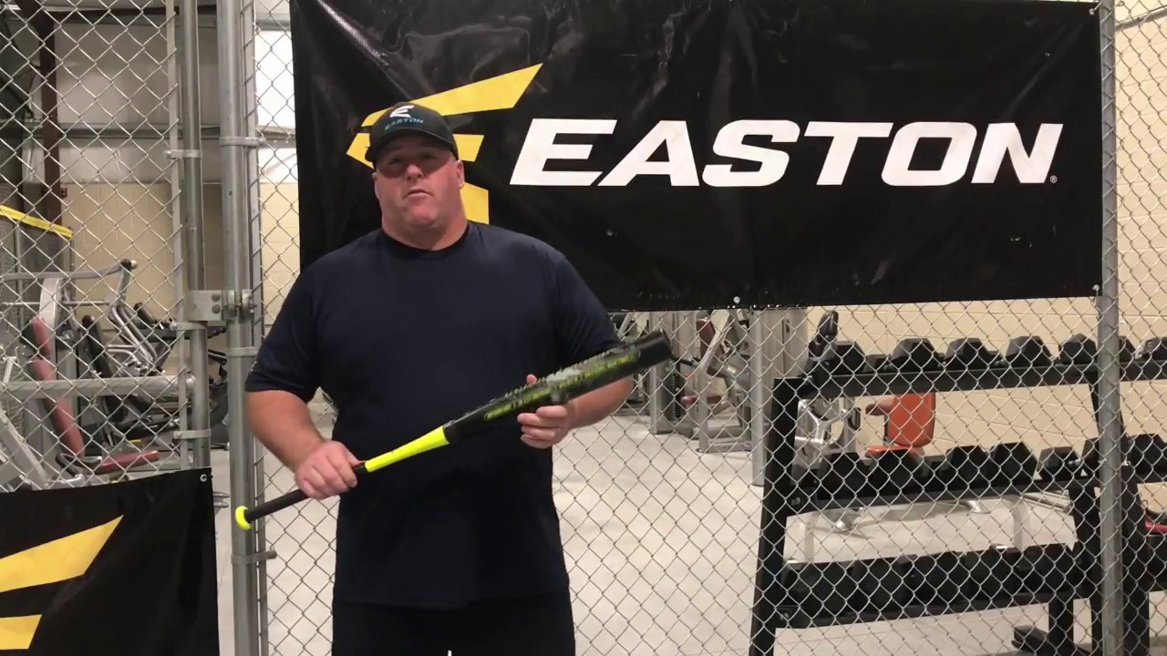 2018 Easton Helmer Hitman 44 Loaded 1.21BPF Senior Softball Bat YouTube