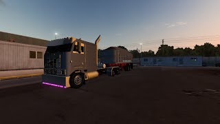 WHALF HIRED ME TO HAUL SOME DUMP \\ INTERNATIONAL 9800 CABOVER \\ TIPTRAIL \\ ATS \\ 1.46