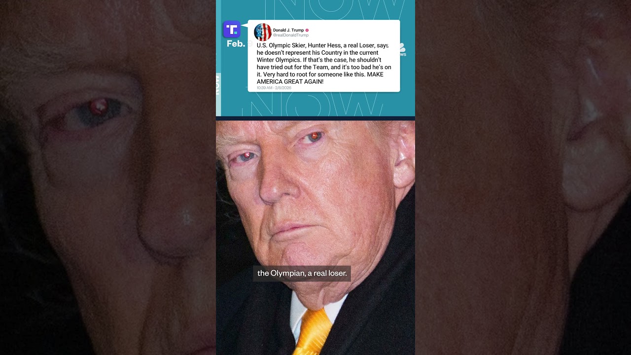 Trump criticizes Olympic skier who said representing the U.S. ‘brings up mixed emotions’