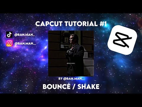 CapCut Tutorial #1 | Bounce / Shake Effect