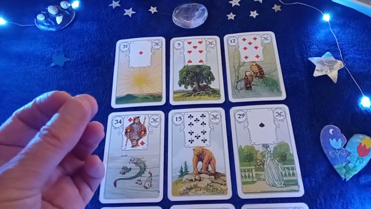 💚🌹🌴 Er hat tiefe Gefühle 🐠Gute Nacht Legung 🐠🌴🌹💚