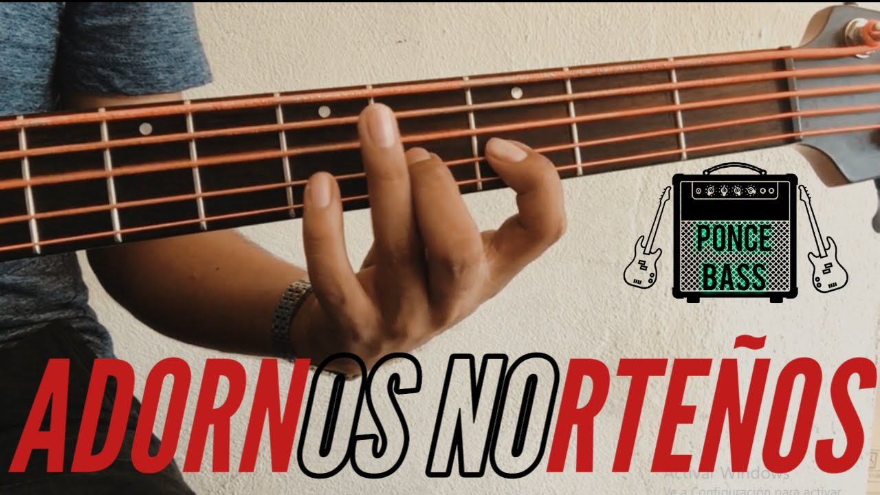 LOS MEJORES ADORNOS NORTEÑOS PARA BAJO PARTE 1/ PONCE Bass