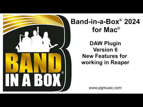 Band-in-a-Box® VST DAW Plugin - YouTube