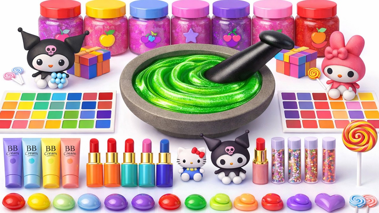 ASMR-подборка слаймов для сна | 1 час (без разговоров)