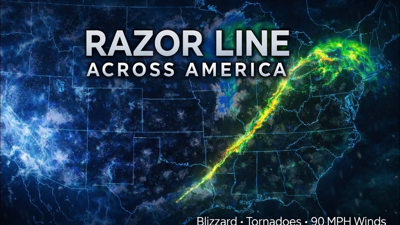 Зимний хаос: торнадо в декабре, метели на Среднем Западе, ветер со скоростью 145 км/ч — небо не в...