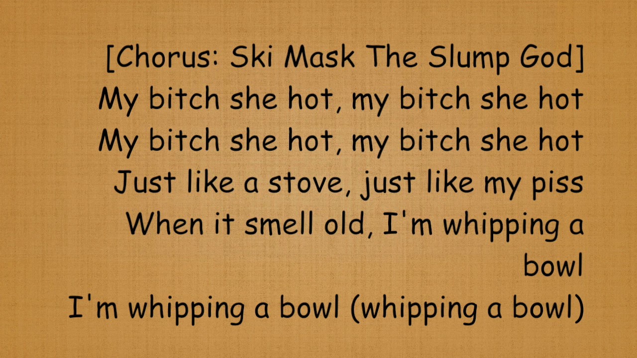 Ski Mask the Slump God JustLikeMyPiss feat MadeinTYO lyrics YouTube