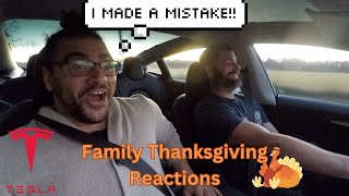 Thanksgiving Tesla Reactions
