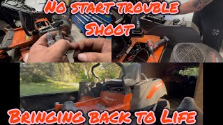 “Husqvarna 54” Zero Turn REFUSED to Start – Fixed It and Serviced It!”
